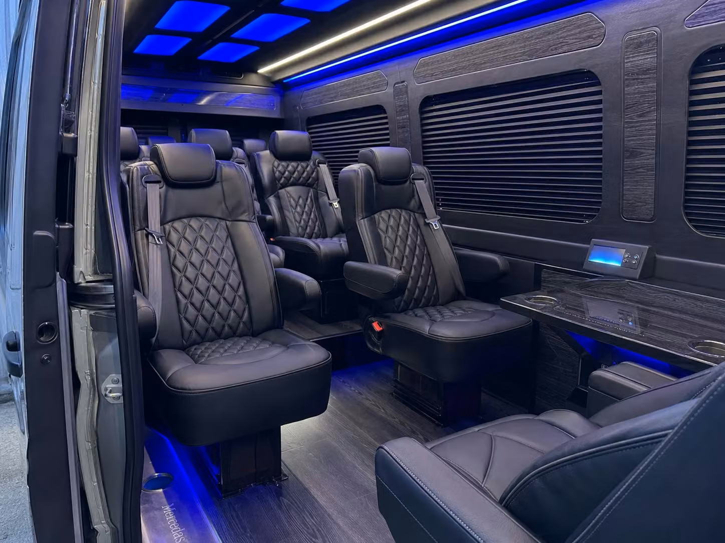 sprinter van transportation for groups and events across san marcos